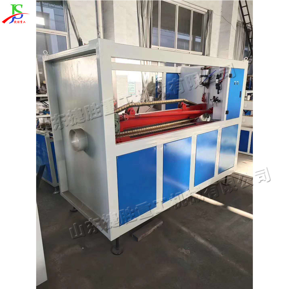 máquina de tracción de tuberías de plástico industriales horizontales de transmisión de placa de rastreo máquina de bobinado de perfil de alta velocidad totalmente automática