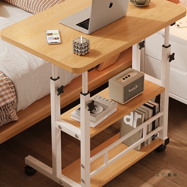 Bedroom Bedside Table Computer Small Table Simple Rental House Removable Girls Dormitory Small Home Lift Desk