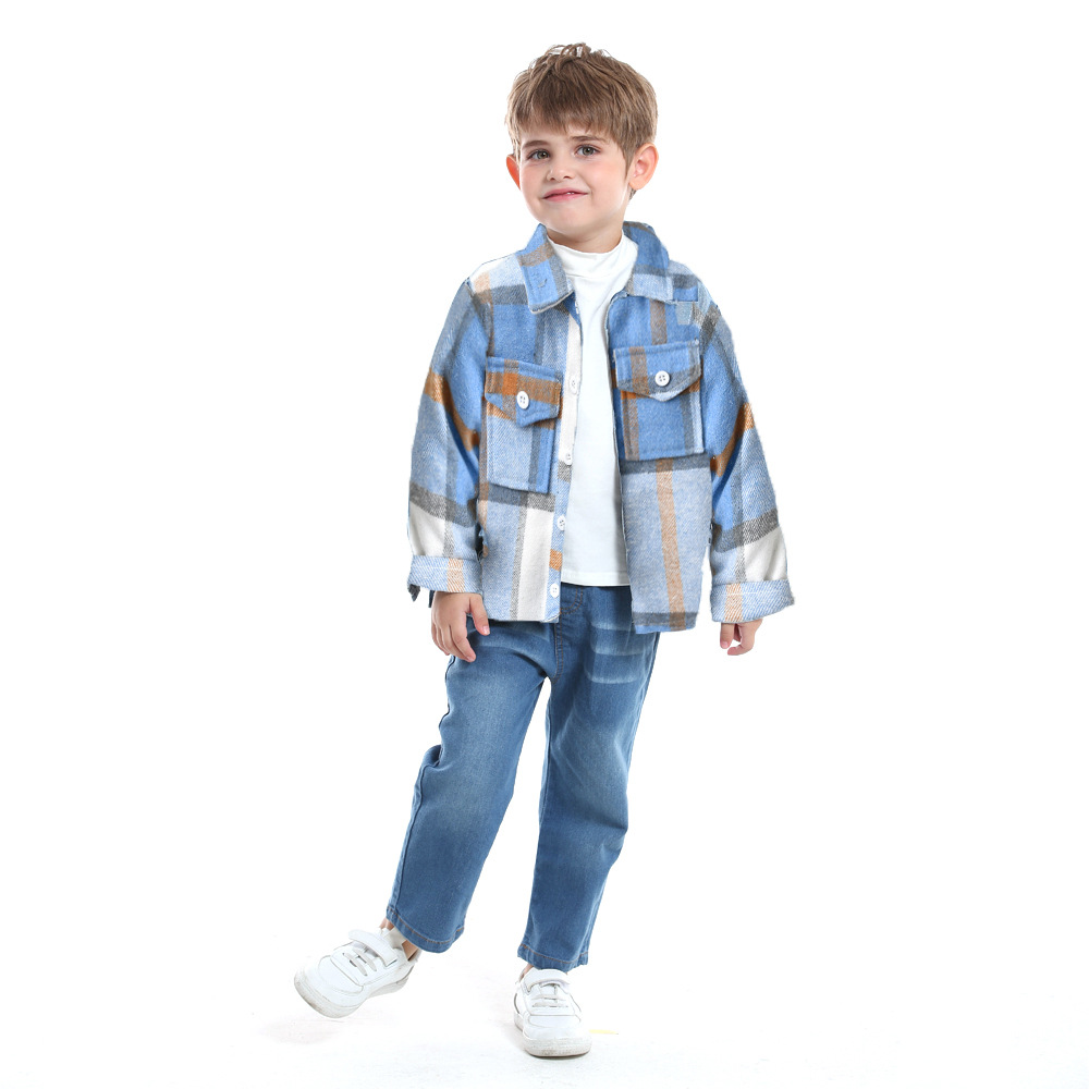 Foreign trade children's clothing boys'...