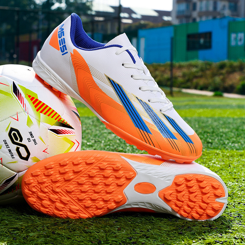 Cross-border New Soccer Shoes Men's and Women's Spikes and Broken Nails Competition Professional Training Shoes for Teenagers, Primary and Secondary School Students and Children