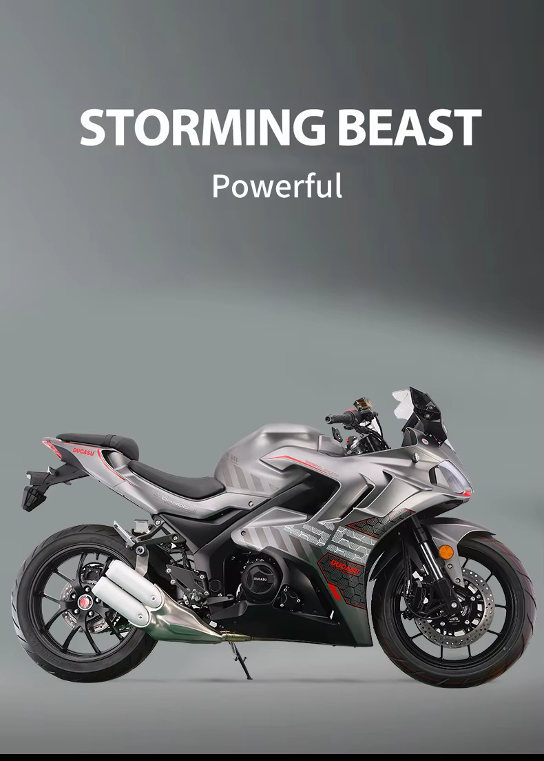 Construction of Dk200/250/400Cc Motorcycle, Motorcycle, Sports Car, Single-Cylinder Water/Oil-Cooled Ducasen Cross-Border Motorcycle