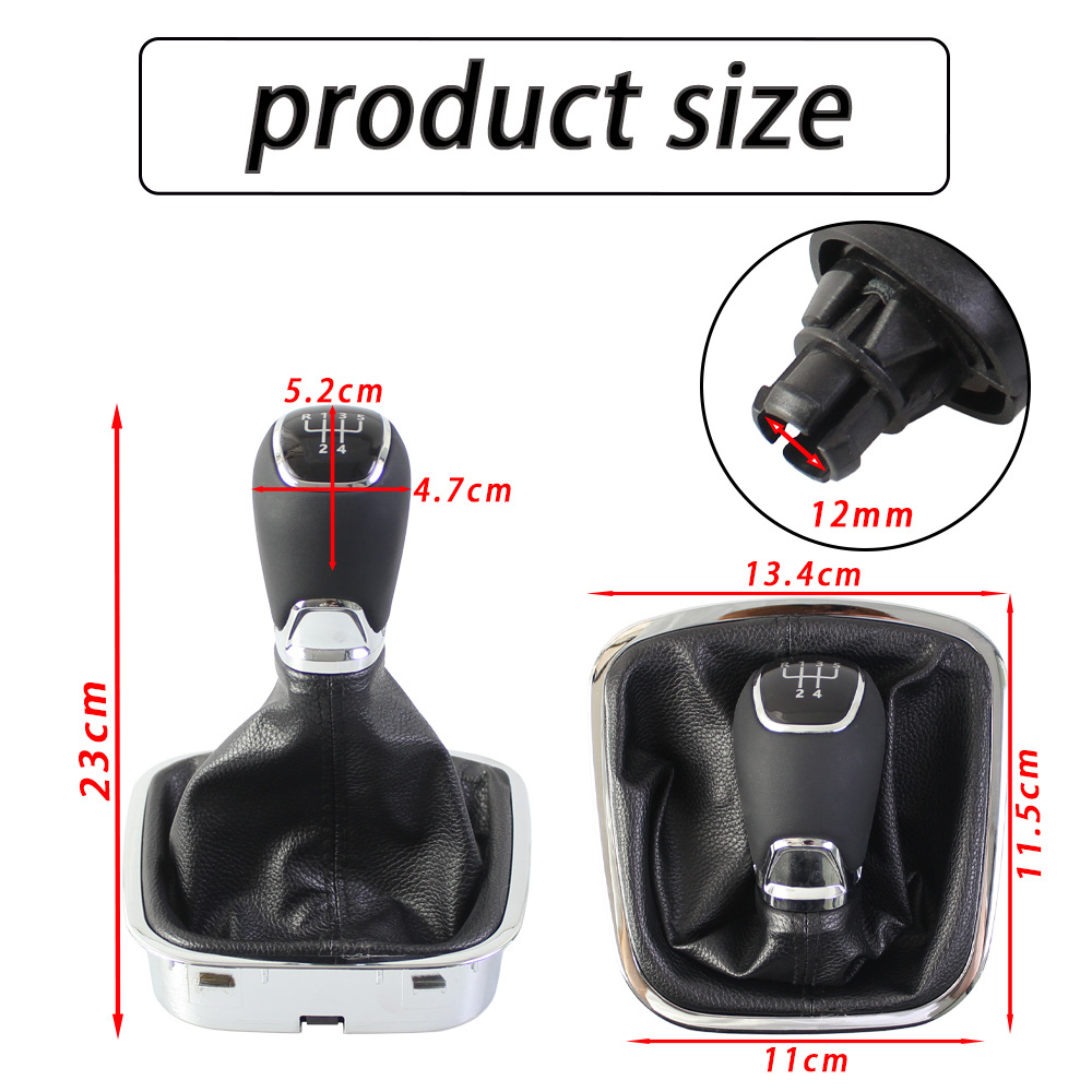 Suitable for Volkswagen Polo 6C 15-18 manual transmission car gear shift knob