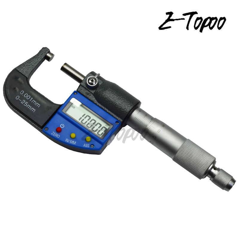 HUOTO0-25MM数显千分尺外径千分尺千分测厚规螺旋测微器测厚仪