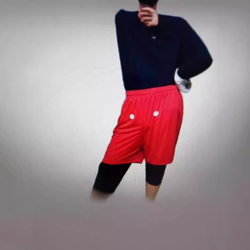 Cross-Mirror Anime Mickey Mouse Costume Short-Sleeved Men's and Women's Loose Cos Halloween Five-Point Pants Casual and Versatile