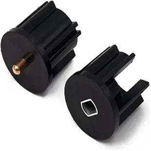 Black Outdoor Head Sealing, Cross-Border Roller Blind Slider Adjustable Fixed Plug Curtain Accessories