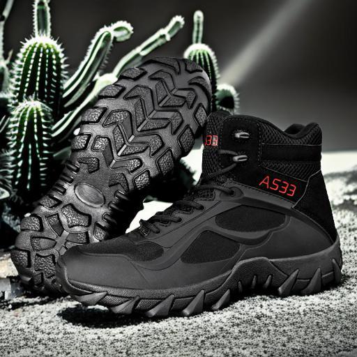 Magnum transfronterizo transpirable de tamaño grande y ligero tropas especiales al aire libre caminata desgaste entrenamiento botas de combate baja botas militares para hombre