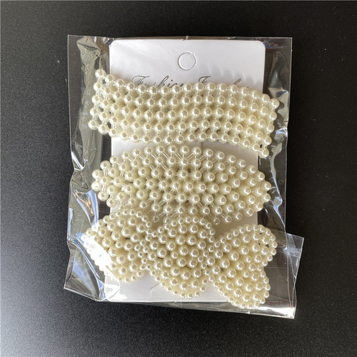 Factory direct sales of pearls in various patterns, BB clip hairpins, side clips, one dollar and two dollar stores, head accessories supply