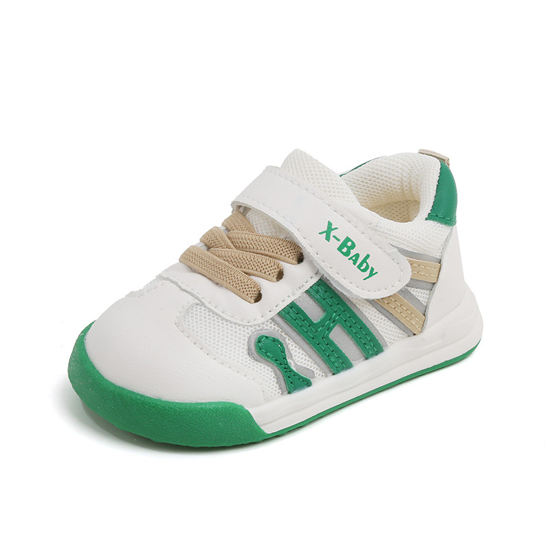 Primavera y otoño, zapatos para niños pequeños para niños, suela blanda 0, zapatos antideslizantes para bebés de 1 a 2 años, zapatillas casuales para niños, zapatos blancos para niños