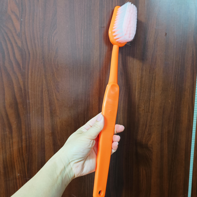 Cepillo de dientes de forma grande cepillo de baño colgante cepillo de baño