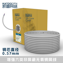 Cat6A UTP������������Δ�����|PVC�{ɫ�o��ȫ�~�W��