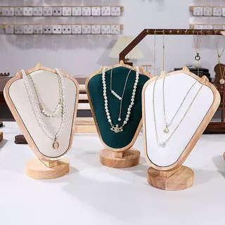 项链展示架珠宝玉器柜台陈列道具戒指手镯吊坠饰品展示架子首饰架