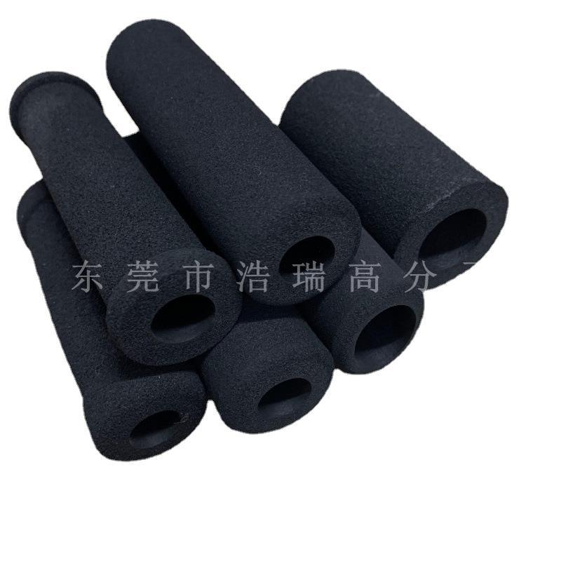 NBR橡塑海绵防滑耐磨吸汗橡塑发泡管 EVA泡棉管彩色把套海绵管套
