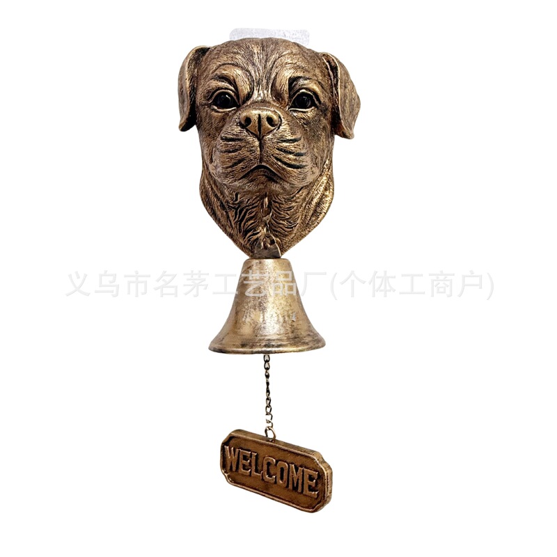 跨境新品Basset Hound Welcome Doorbell 动物系列欢迎光临门铃|undefined