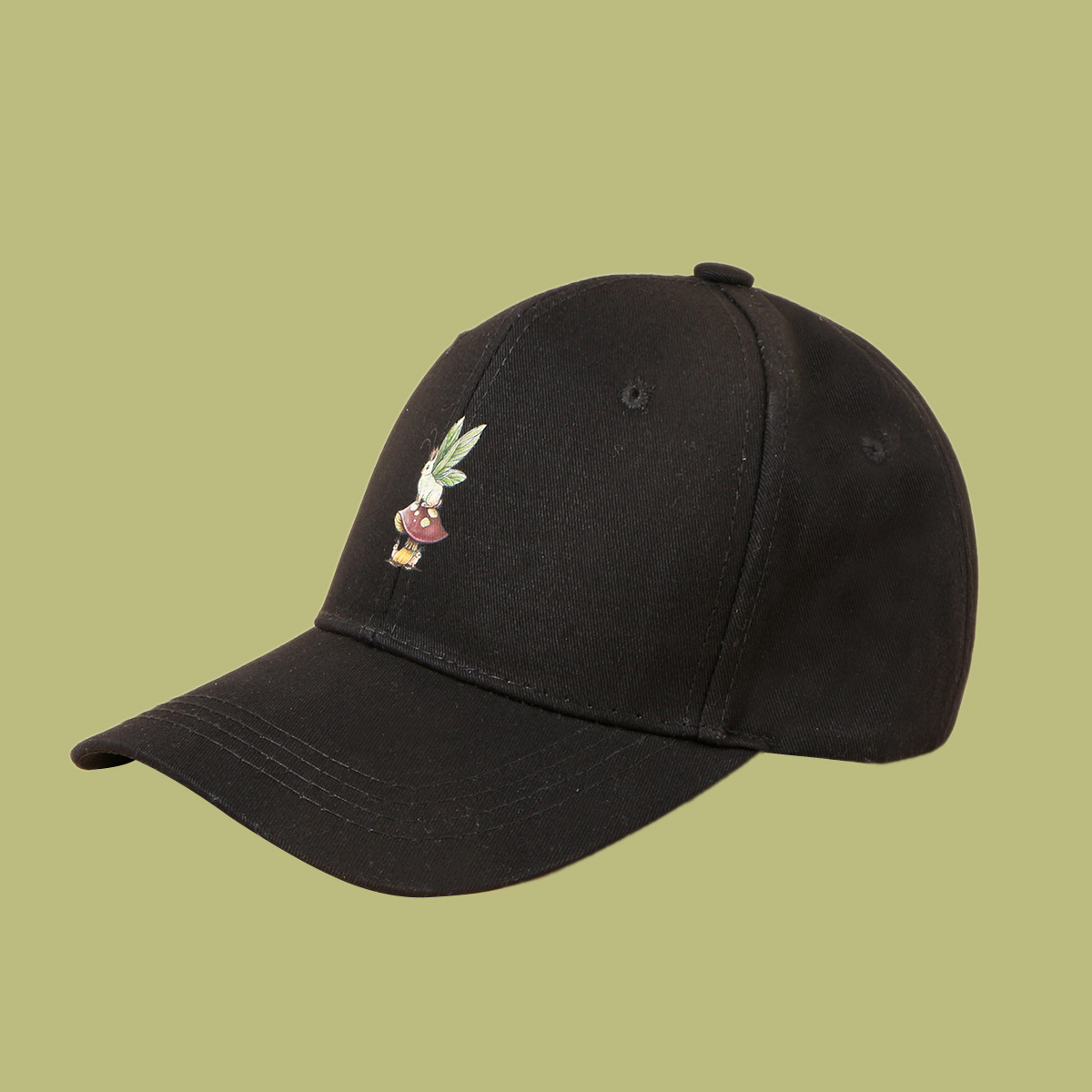 Gorra De Ala Ancha Con Parasol De Conejo Coreano display picture 6