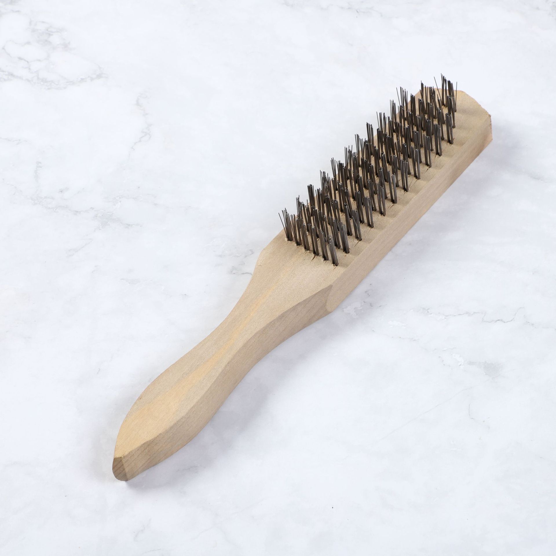 Cepillo de alambre de acero inoxidable Cepillo de alambre de cobre Cepillo de pulido de diamante de nuez Wenwan Cepillo de limpieza de grasa de cocina Cepillo de eliminación de pintura y óxido