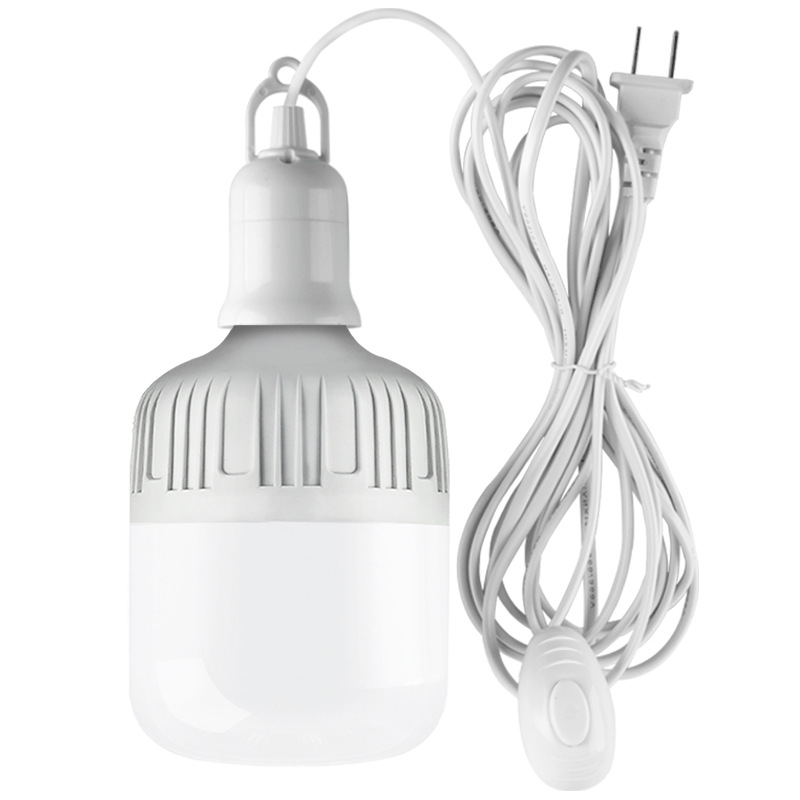 Lámpara de interruptor de cable, lámpara de bombilla de alto rendimiento, lámpara LED de ahorro de energía, lámpara de luz blanca e27 al por mayor