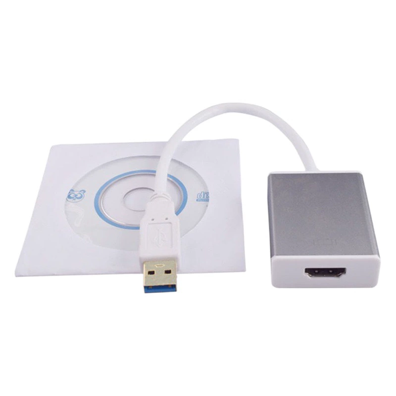 USB на HDMI внешняя видеокарта USB3.0 на HDMI ноутбук адаптер HD видео преобразование
