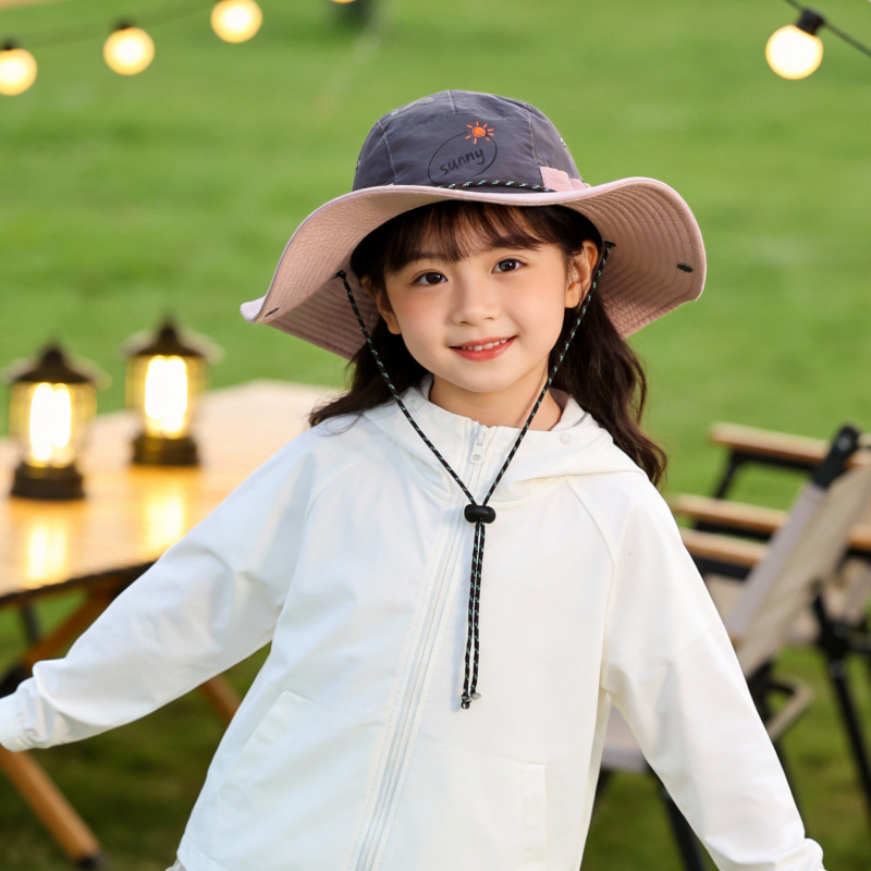 Cappello da pescatore in rattan alla moda per bambini donna uomo_voghion.com
