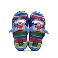 儿童棉拖鞋鲨鱼卡通室内家居男童拖鞋秋冬跨境外贸家丽芙2026新款