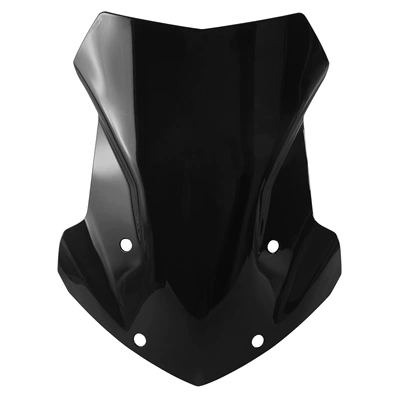 Suitable for R1200GS LC ADV 13-22 modified motorcycle raised front windshield goggles (Motorcycle front windshield) - smoked-black