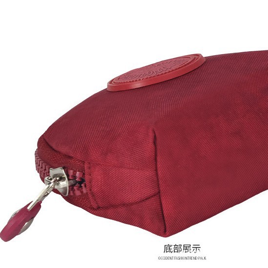 Monedero Mini de Mano para Mujer de Nylon con Cremallera para Uso Diario