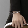 Lightening hair dye stainless steel, small bracelet, fashionable accessory