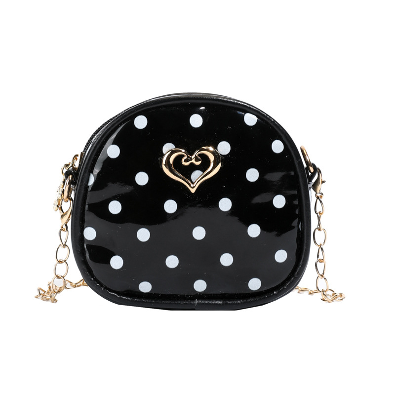 2026 nuevo bolso de niños dulce amor extranjero punto de onda bolso de cadena para hombres y mujeres bolso de comercio exterior mini bolso de bebé