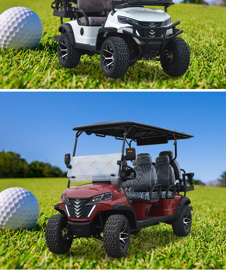 Golf Cart Electric Sightseeing Car Patrol Car Scenic Spot Campus Factory Stadium Ferry 2-8 Houses
