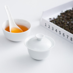 標準qs認証ウーロン茶審査評価カップ白磁蓋碗茶葉評価教育専用評価カップはロゴを作ることができる