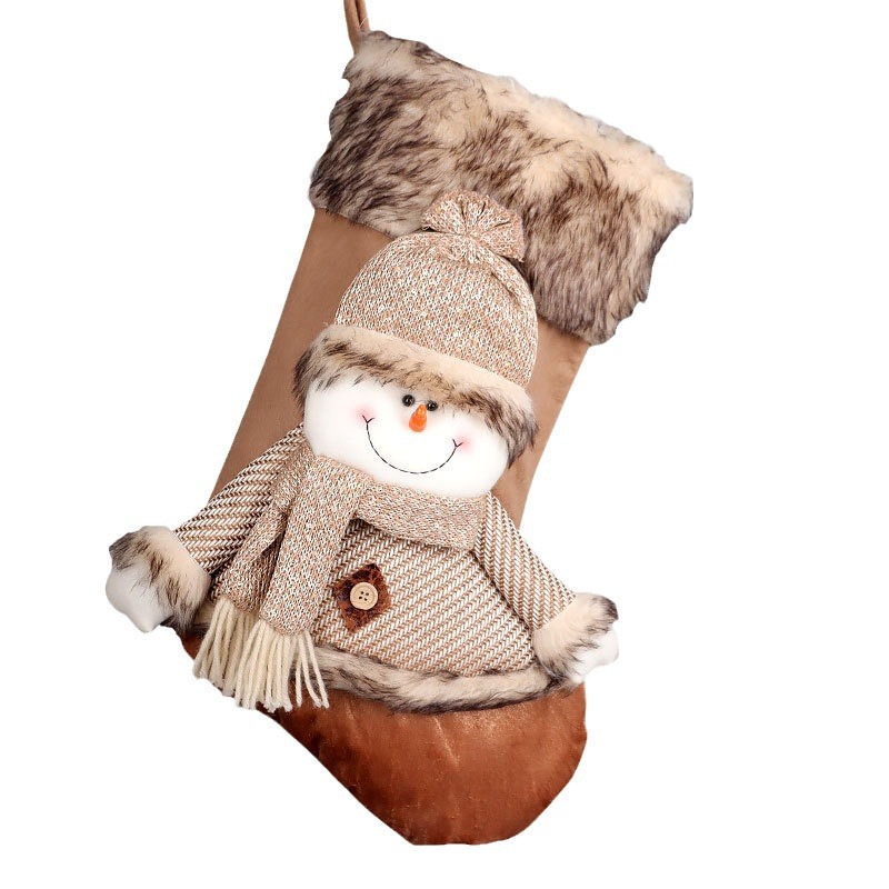 Home & Tuin Kerstsokken Decoratiematerialen Cadeauzakken voor kinderen Cadeauzakken Snoepsokken Stereo-opstelling Hangers Winkelcentrum Raamdecoraties_voghion.com