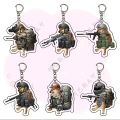 暗区突囲chemsはアクリルキーホルダーゲームの周辺のかばんの個性ストラップを責めてクラスメートにプレゼントした