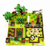 Ферма строительные блоки набор животных MOC свинья курятник лошадь курятник свинья игрушка страна город DIY креативный подарок для детей