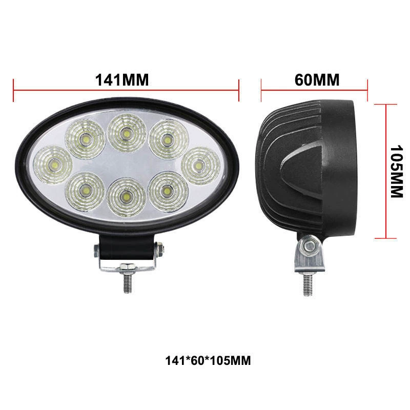 Industrial round LED work SUV, lights, modified headlights, 24W