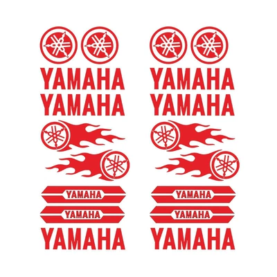 Other Automotive Exterior Supplies – Factory Direct Sales Wholesale Hollow-Out - yamaha-long-strip-set-style-2-reflective-red-2-pieces