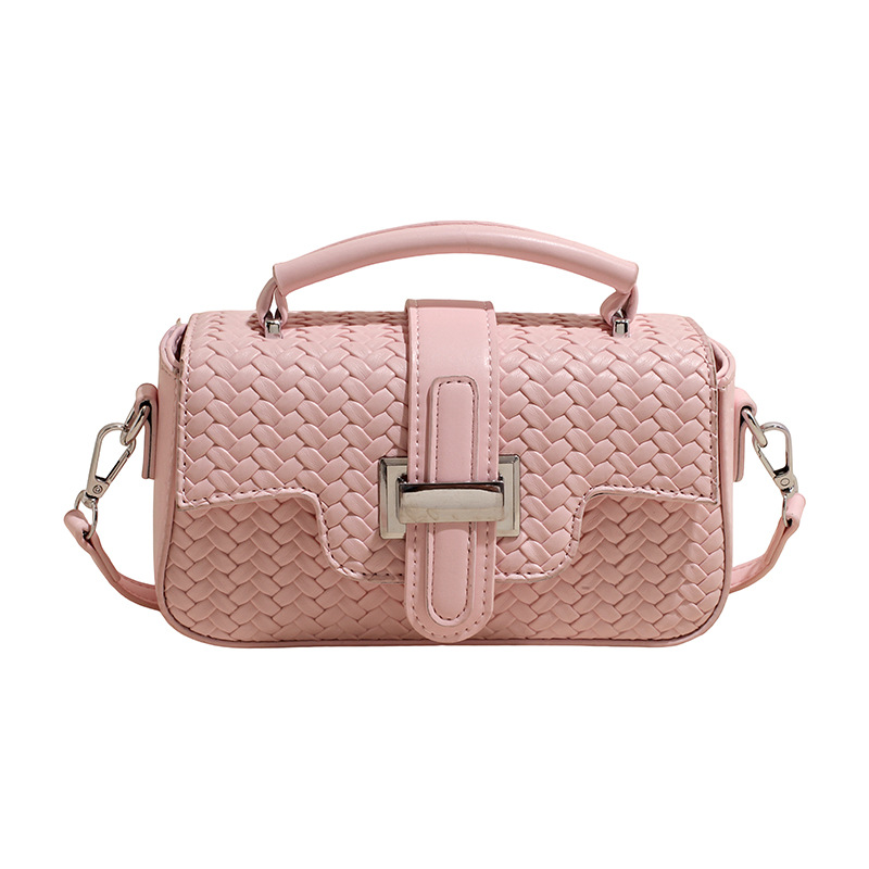 Casual coreano nicho tejido bolso de mano para mujeres 2026 nueva moda lujosa exquisita bolsa de mochila