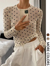 W 81457 Women's Top Ůʿ���� �羳���R�d���uͨ�W��