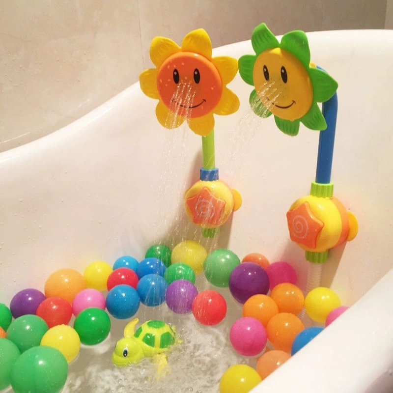 Детские купальные игрушки набор электрических подсолнух разбрызгиваний для детей