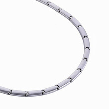 纯钛男士女士适戴锥形金属锗石项圈光面多款式厂家直供一件代发