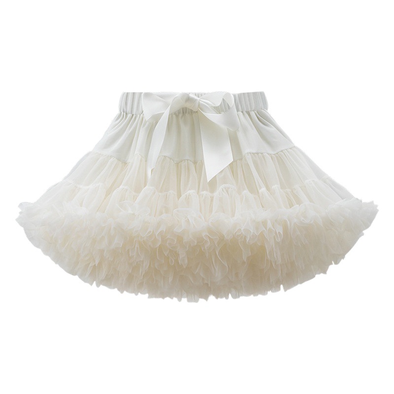 Spring and Summer Tutu Skirt Blue Princess Skirt Christmas Mesh Skirt Children's Clothing Cross-Border Dropshipping Tutu Skirt for Girls