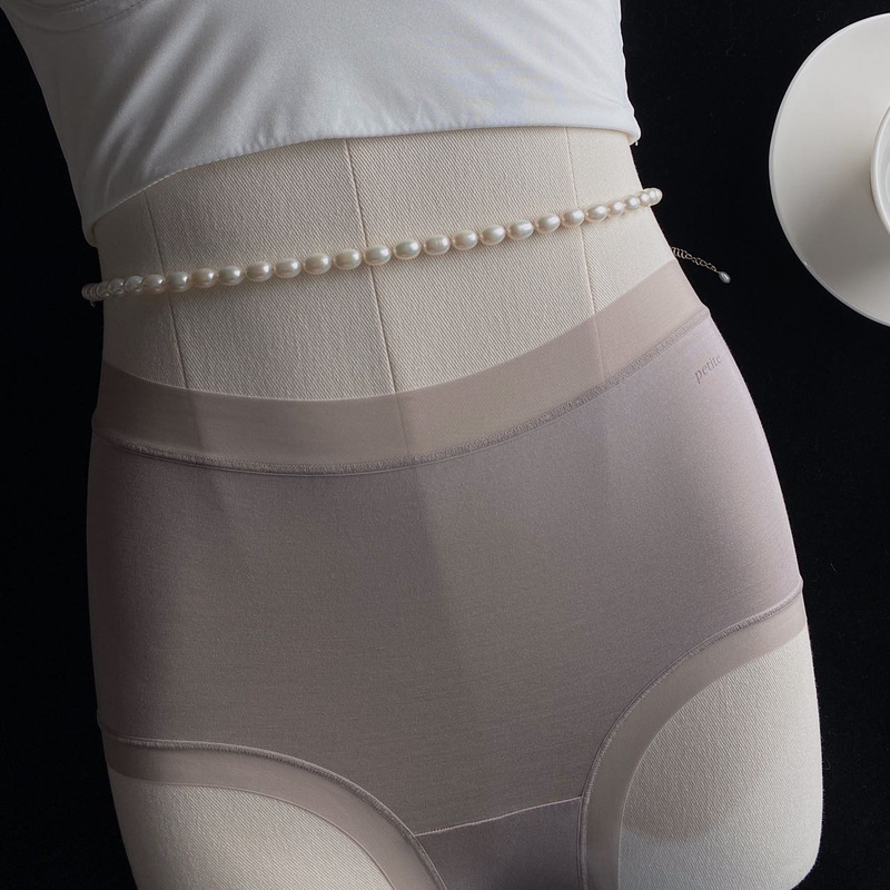 Xiaolan skirt A001 modal sexy underwear female black soft pure girl mid waist comfortable breathable N8286