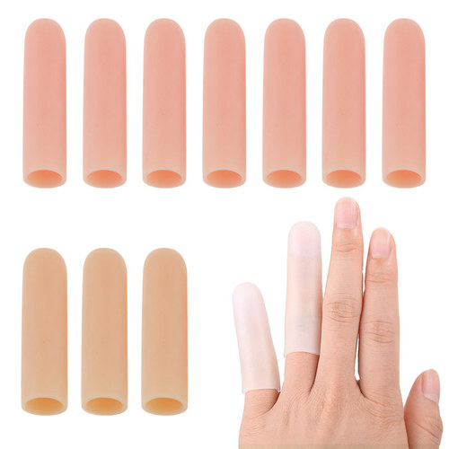 SEBS finger cots, anti-slip, water-resistant, wear-resistant, protective and moisturizing sleeves, finger protectors for men and women, elastic sleeves for finger caps