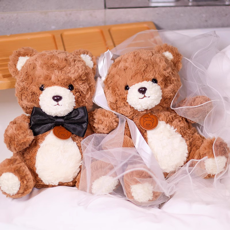结婚压床娃娃一对中式婚庆喜娃公仔小熊抱枕婚礼婚房布置用品玩偶|undefined