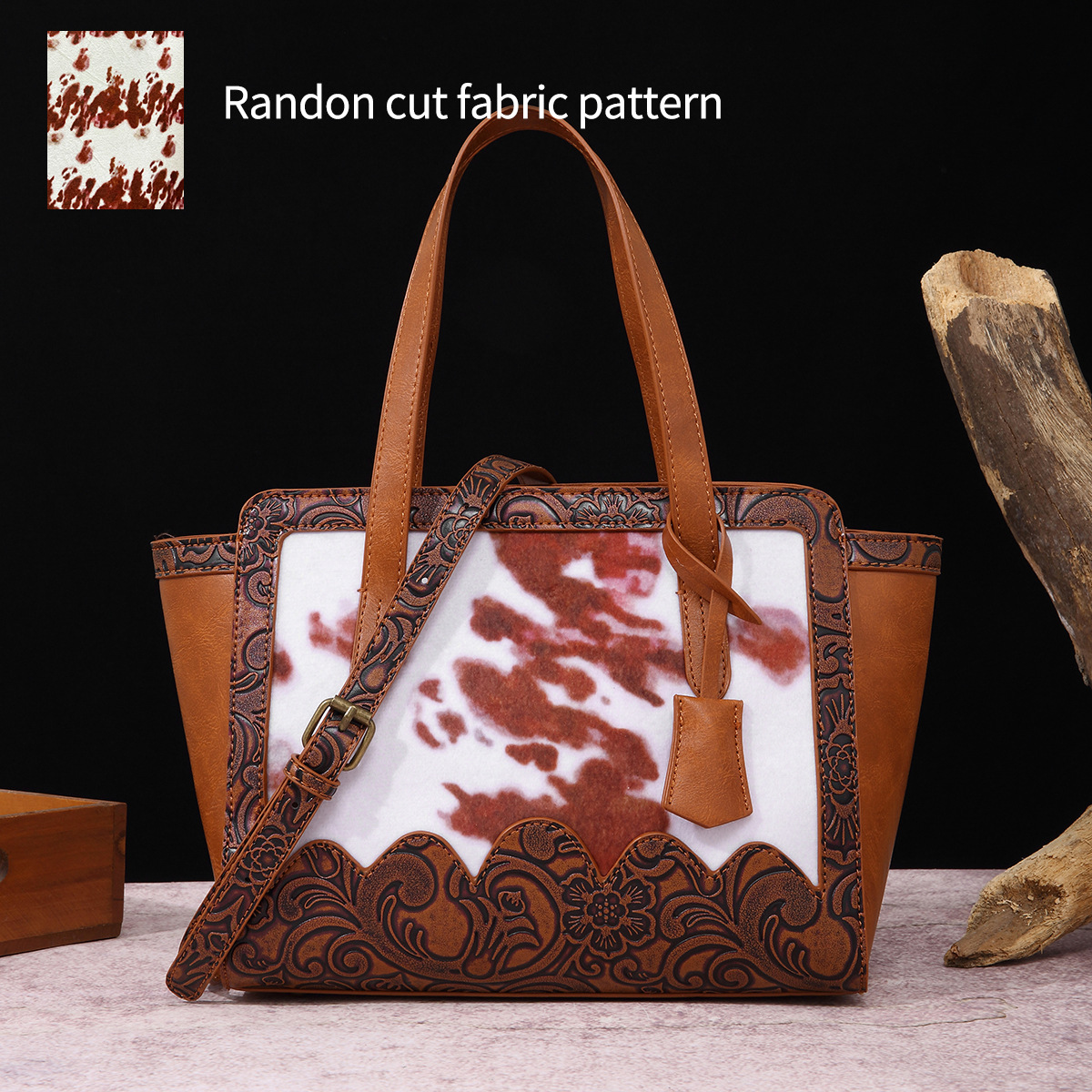 Retro Mode Damen Satchel Schulter Umhängetasche Wollsamt Damen Tasche_voghion.com