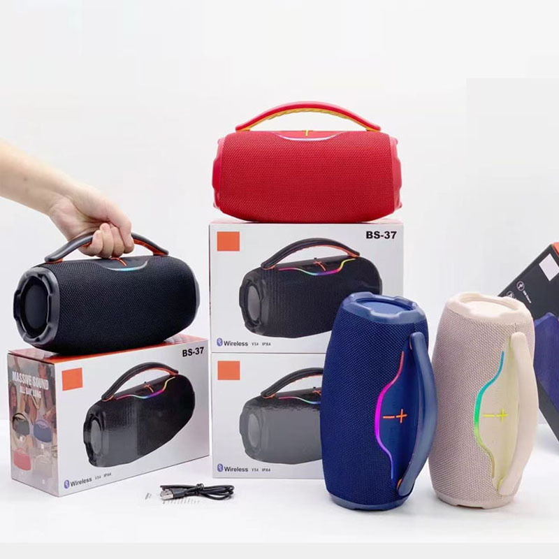 Cross-Border Bluetooth Speaker with High-Quality Sound, Powerful Bass, High Power, Suitable for Outdoor and Home Use, Large Volume, Portable Mini Speaker