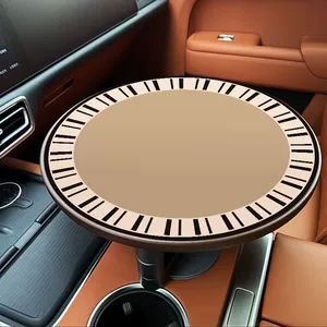 Ideal avtomobil sürüşməyən masa matı, yuyula bilən, asma kiçik masa dəri matı.