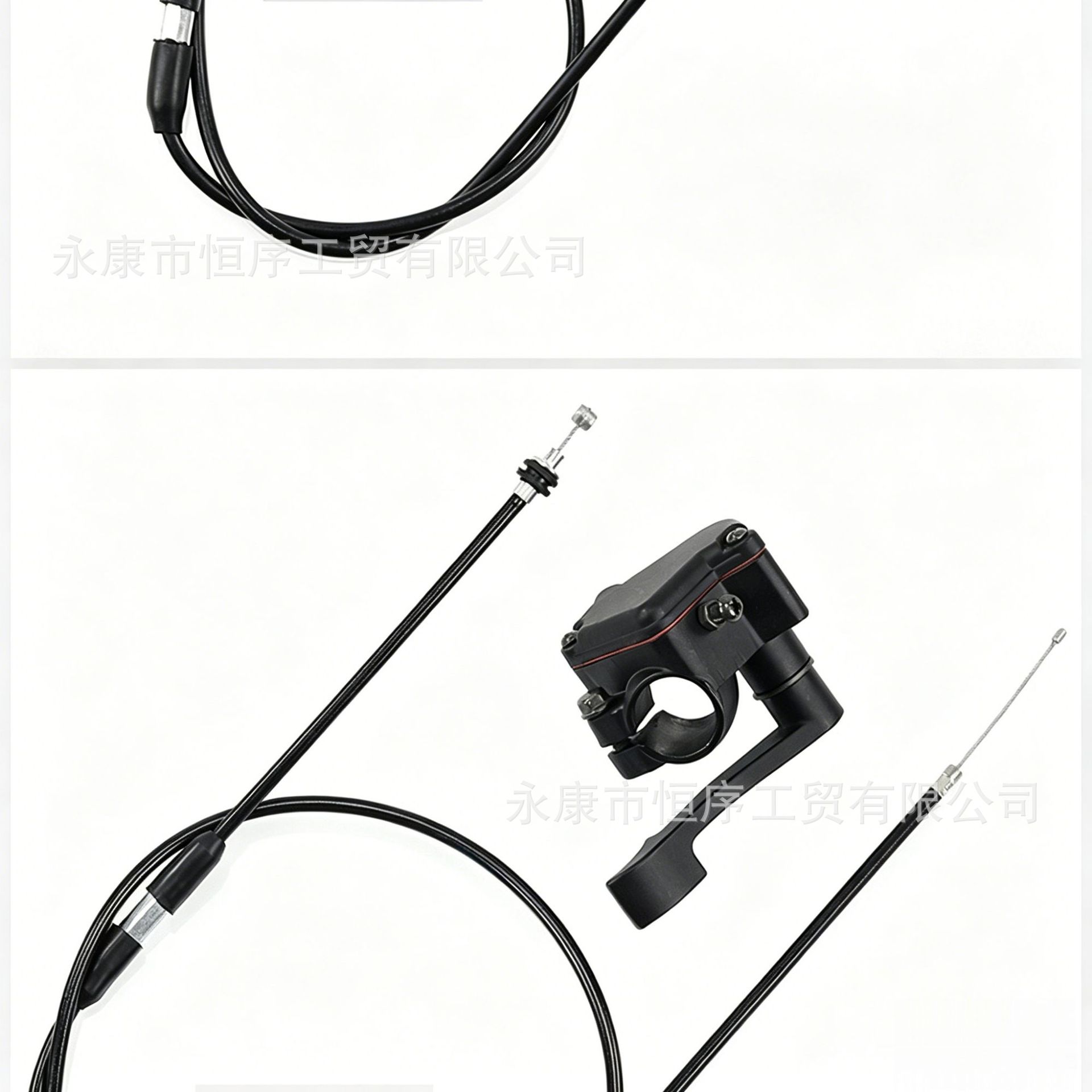 Atm Beach Bike Off-Road Motorcycle Large and Small Bull Aluminum Throttle Seat Throttle Cable 50-250Cc Thumb Throttle