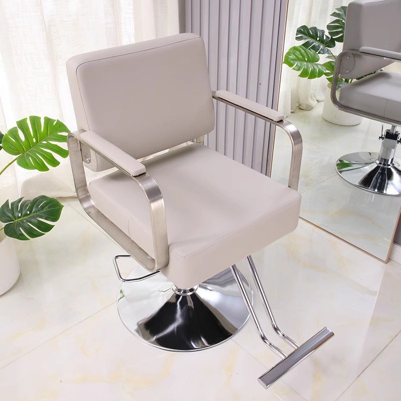 silla de peluquería silla de acero inoxidable reposabrazos silla de corte de pelo silla especial silla de peluquería silla de peluquería silla de peluquería silla de peluquería