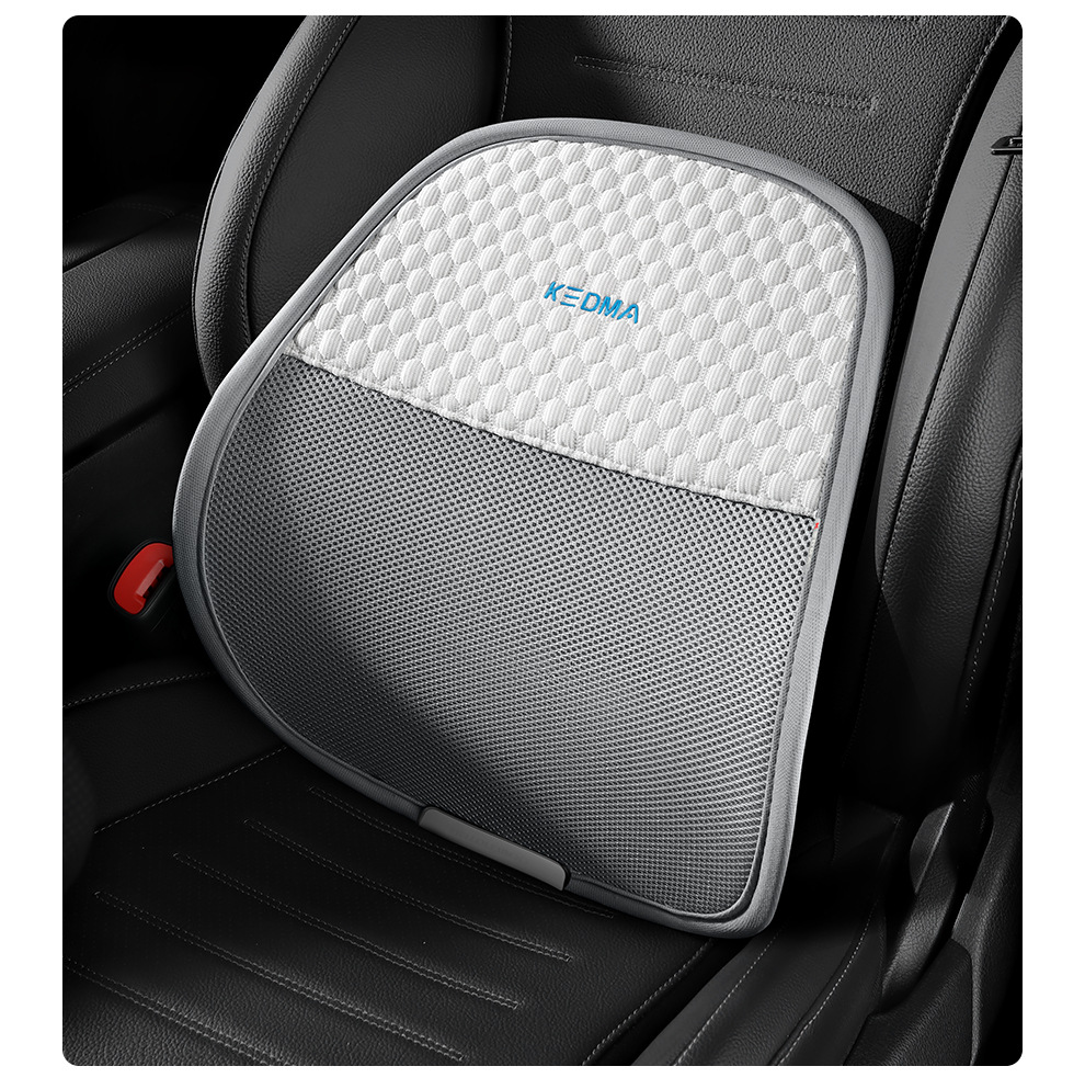 Summer Car Lumbar Support Cushion for Driver, Breathable Backrest Pad for Long Hours of Driving, a Must-Have for Drivers
