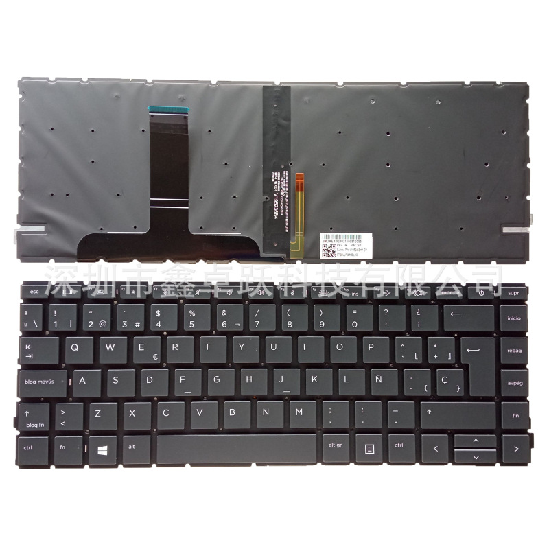 SP for HP 440 G 8 445 445R G8 laptop keyboard HSN-Q27C Q31C
