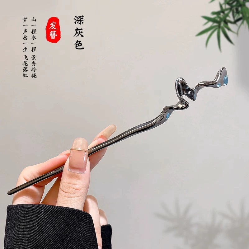 Китайская шпилька с кисточкой, традиционный стиль ханьфу, высокое качество, дизайн 2025